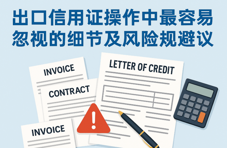 出口信用證操作中最容易忽視的細節(jié).png 出口信用證操作中最容易忽視的細節(jié).png